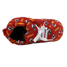 Load image into Gallery viewer, Kansas City Chiefs ComfyFeet All Over Print Sneaker Slippers