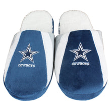 Load image into Gallery viewer, Dallas Cowboys Sherpa Slide Slipper