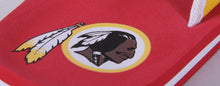 Load image into Gallery viewer, Washington Redskins Contour Flip Flops