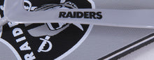 Load image into Gallery viewer, Las Vegas Raiders Big Logo Flip Flops