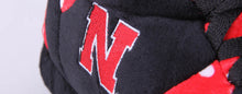 Load image into Gallery viewer, Nebraska Cornhuskers Polka Dot Slippers