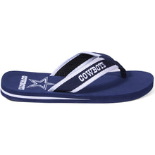 Load image into Gallery viewer, Dallas Cowboys Contour Sandals