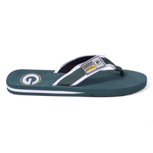 Load image into Gallery viewer, Green Bay Packers Contour Flip Flops