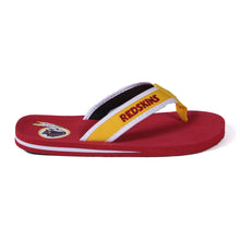 Load image into Gallery viewer, Washington Redskins Contour Flip Flops