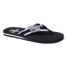 Load image into Gallery viewer, New Orleans Saints Contour Flip Flops