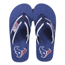 Load image into Gallery viewer, Houston Texans Contour Flip Flops