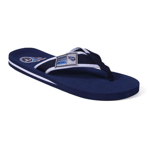 Tennessee Titans Contour Flip Flops