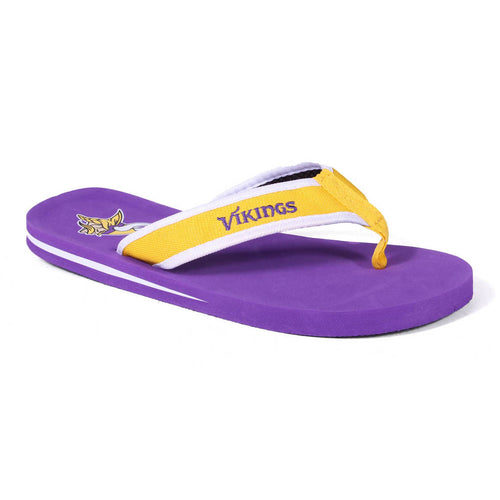 Minnesota Vikings Contour Flip Flop