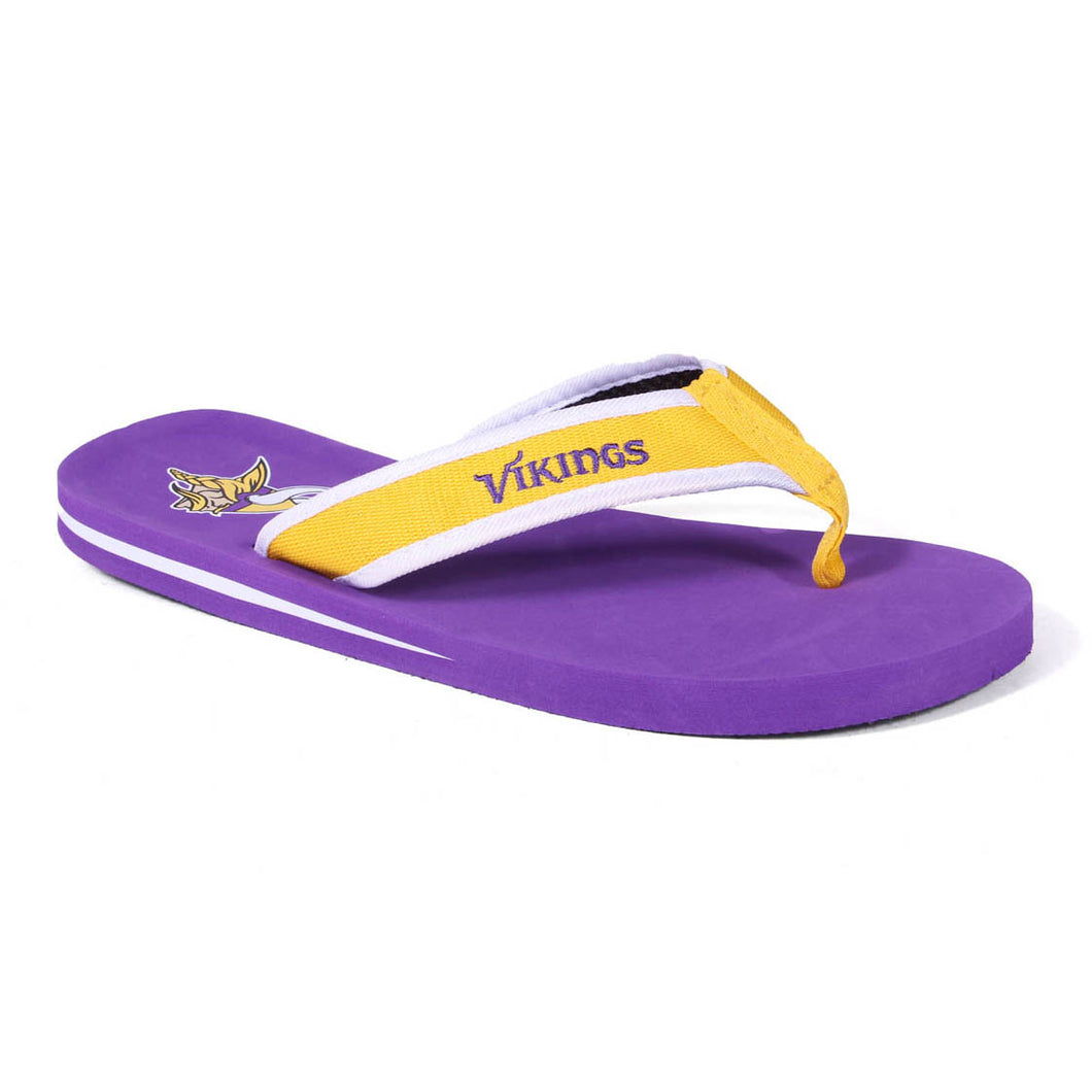 Minnesota Vikings Contour Flip Flop