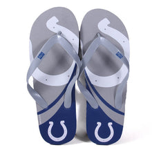 Load image into Gallery viewer, Indianapolis Colts Big Logo Flip Flops