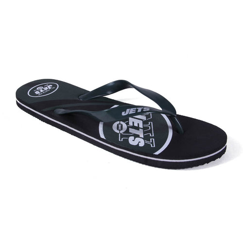 New York Jets Big Logo Flip Flops