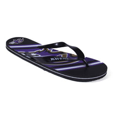 Load image into Gallery viewer, Baltimore Ravens Big Logo Flip Flop