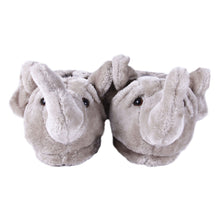Load image into Gallery viewer, Elephant Comfy Animal Slippers
