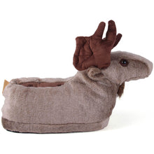 Load image into Gallery viewer, Moose Comfy Animal Slippers