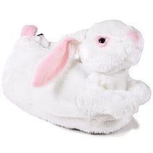 Load image into Gallery viewer, White Bunny Comfy Animal Slippers