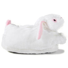 Load image into Gallery viewer, White Bunny Comfy Animal Slippers