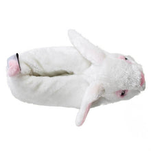 Load image into Gallery viewer, White Bunny Comfy Animal Slippers