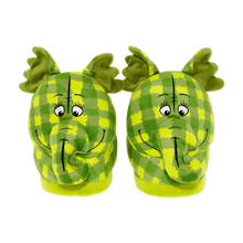 Load image into Gallery viewer, Green Heffalump Slippers