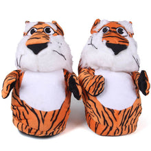 Load image into Gallery viewer, Auburn Tigers Mascot Slippers