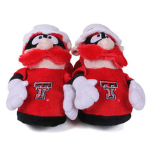 Load image into Gallery viewer, Texas Tech Red Raiders Mascot Slippers