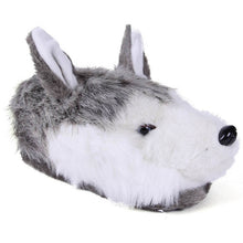 Load image into Gallery viewer, Connecticut Huskies Mascot Slippers
