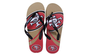 San Francisco 49ers Big Logo Flip Flops