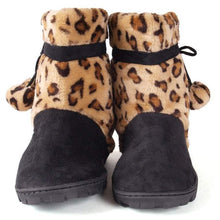 Load image into Gallery viewer, Leopard and Black Micro Boot