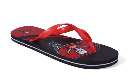 Tampa Bay Buccaneers Big Logo Flip Flops