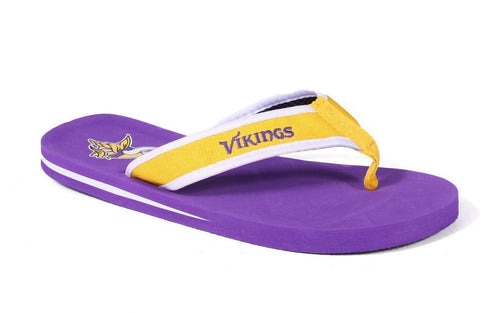 Minnesota Vikings Contour Flip Flop