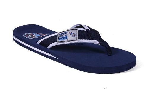Tennessee Titans Contour Flip Flops