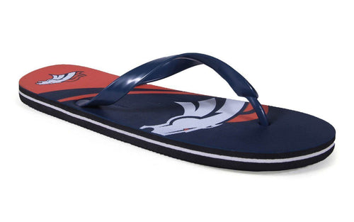 Denver Broncos Big Logo Flip Flops