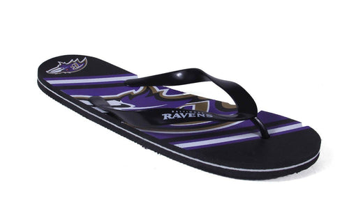 Baltimore Ravens Big Logo Flip Flop