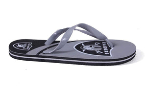 Las Vegas Raiders Big Logo Flip Flops