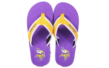 Load image into Gallery viewer, Minnesota Vikings Contour Flip Flop