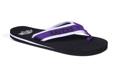Baltimore Ravens Contour Flip Flop
