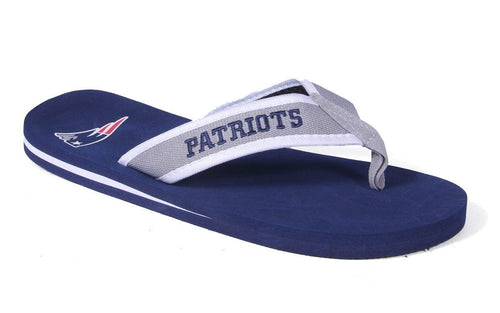 New England Patriots Contour Flip Flops