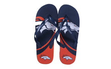 Load image into Gallery viewer, Denver Broncos Big Logo Flip Flops