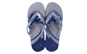 Detroit Lions Big Logo Flip Flops