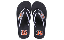 Load image into Gallery viewer, Cincinnati Bengals Contour Flip Flop