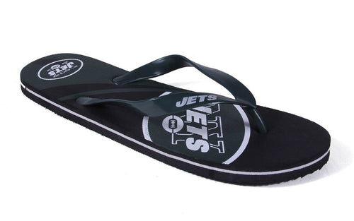 New York Jets Big Logo Flip Flops