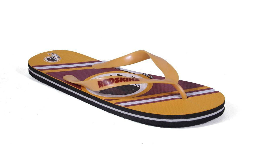 Washington Redskins Big Logo Flip Flops