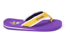 Load image into Gallery viewer, Minnesota Vikings Contour Flip Flop