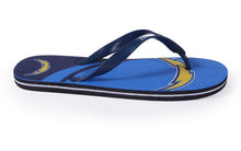 Load image into Gallery viewer, Los Angeles Chargers Big Logo Flip Flops