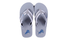 Load image into Gallery viewer, Detroit Lions Contour Flip Flops