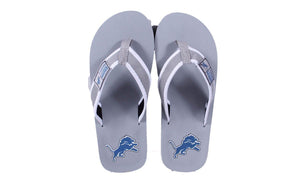 Detroit Lions Contour Flip Flops