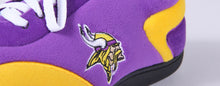 Load image into Gallery viewer, Minnesota Vikings All Around Indoor Outdoor ComfyFeet Slippers