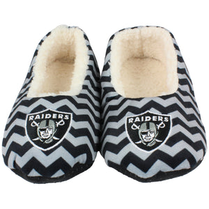 Las Vegas Raiders Cute Soft and Comfy Slip On Slipper
