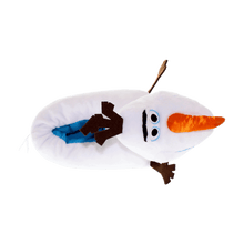 Load image into Gallery viewer, HappyFeet Olaf slippers, whimsical snowman footwear for Frozen fans