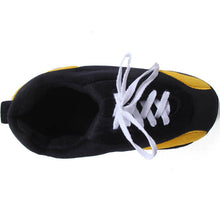 Load image into Gallery viewer, Pittsburgh Steelers All Around Indoor Outdoor ComfyFeet Slippers