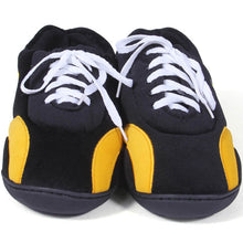 Load image into Gallery viewer, Pittsburgh Steelers All Around Indoor Outdoor ComfyFeet Slippers